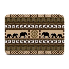 Elephant African Vector Pattern Plate Mats by BangZart