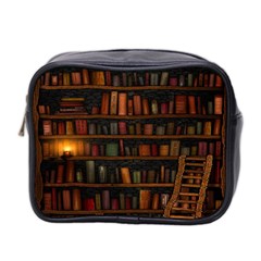 Books Library Mini Toiletries Bag 2-side by BangZart