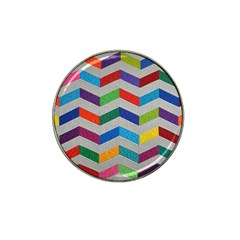 Charming Chevrons Quilt Hat Clip Ball Marker