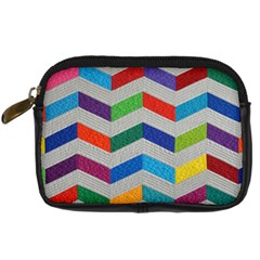 Charming Chevrons Quilt Digital Camera Cases by BangZart