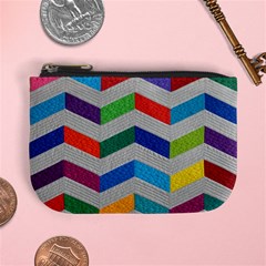 Charming Chevrons Quilt Mini Coin Purses by BangZart