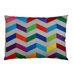 Charming Chevrons Quilt Pillow Case (two Sides) by BangZart