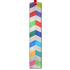 Charming Chevrons Quilt Large Book Marks by BangZart