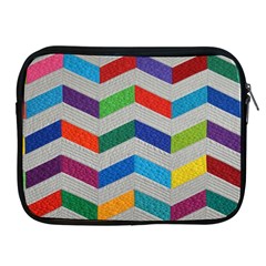 Charming Chevrons Quilt Apple Ipad 2/3/4 Zipper Cases by BangZart