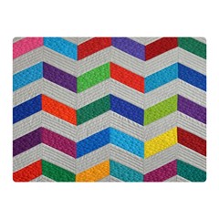 Charming Chevrons Quilt Double Sided Flano Blanket (mini)  by BangZart