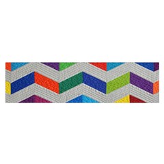 Charming Chevrons Quilt Satin Scarf (oblong)