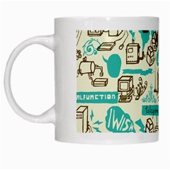 Telegramme White Mugs