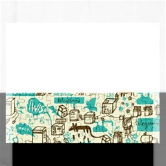 Telegramme Rectangular Jigsaw Puzzl by BangZart