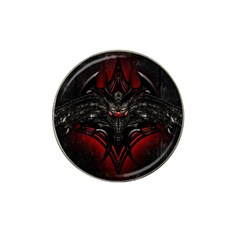 Black Dragon Grunge Hat Clip Ball Marker (10 Pack) by BangZart