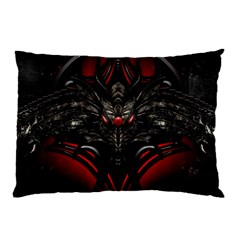 Black Dragon Grunge Pillow Case by BangZart