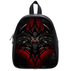 Black Dragon Grunge School Bags (small)  by BangZart