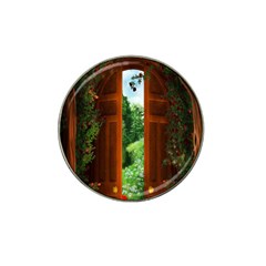 Beautiful World Entry Door Fantasy Hat Clip Ball Marker (10 Pack)