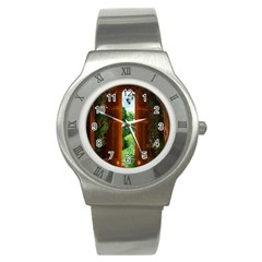 Beautiful World Entry Door Fantasy Stainless Steel Watch by BangZart