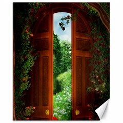 Beautiful World Entry Door Fantasy Canvas 16  X 20   by BangZart