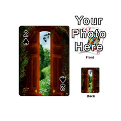 Beautiful World Entry Door Fantasy Playing Cards 54 (mini)  by BangZart