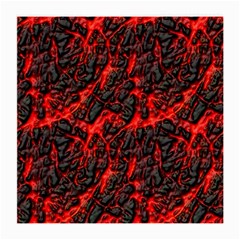 Volcanic Textures  Medium Glasses Cloth (2-side) by BangZart