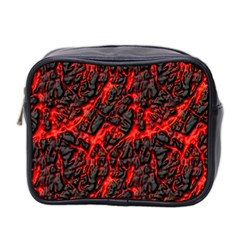 Volcanic Textures  Mini Toiletries Bag 2-side by BangZart