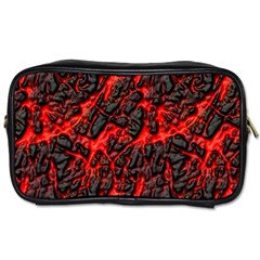 Volcanic Textures  Toiletries Bags 2-side by BangZart