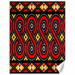 Toraja Traditional Art Pattern Canvas 12  X 16  