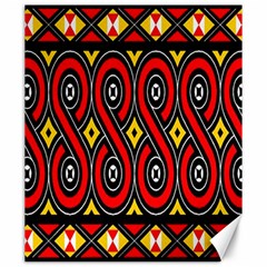 Toraja Traditional Art Pattern Canvas 20  X 24   by BangZart