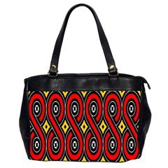 Toraja Traditional Art Pattern Office Handbags (2 Sides)  by BangZart