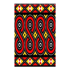 Toraja Traditional Art Pattern Shower Curtain 48  X 72  (small)  by BangZart