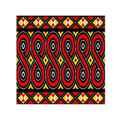 Toraja Traditional Art Pattern Small Satin Scarf (square) by BangZart