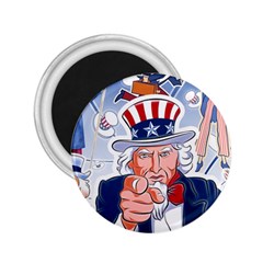 Independence Day United States Of America 2 25  Magnets by BangZart