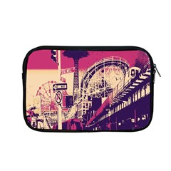 Pink City Retro Vintage Futurism Art Apple Macbook Pro 13  Zipper Case by BangZart