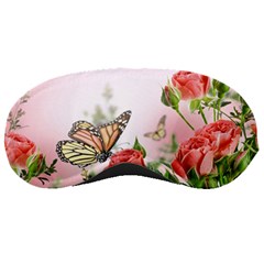 Flora Butterfly Roses Sleeping Masks by BangZart