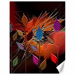 Colorful Leaves Canvas 12  X 16   by BangZart