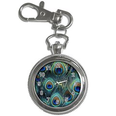 Feathers Art Peacock Sheets Patterns Key Chain Watches by BangZart