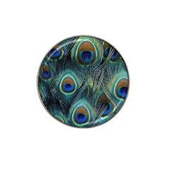 Feathers Art Peacock Sheets Patterns Hat Clip Ball Marker (4 Pack) by BangZart