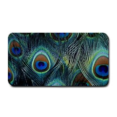 Feathers Art Peacock Sheets Patterns Medium Bar Mats by BangZart