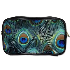 Feathers Art Peacock Sheets Patterns Toiletries Bags 2-side by BangZart