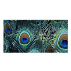 Feathers Art Peacock Sheets Patterns Satin Shawl by BangZart