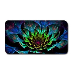 Fractal Flowers Abstract Petals Glitter Lights Art 3d Medium Bar Mats by BangZart