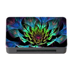 Fractal Flowers Abstract Petals Glitter Lights Art 3d Memory Card Reader With Cf by BangZart