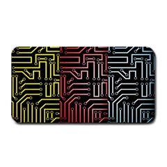 Circuit Board Seamless Patterns Set Medium Bar Mats