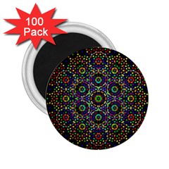 The Flower Of Life 2 25  Magnets (100 Pack) 