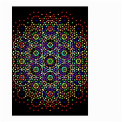 The Flower Of Life Small Garden Flag (two Sides)