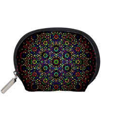 The Flower Of Life Accessory Pouches (small)  by BangZart