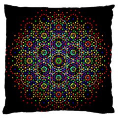 The Flower Of Life Standard Flano Cushion Case (one Side) by BangZart