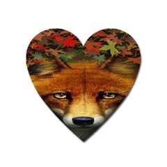 Fox Heart Magnet by BangZart