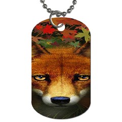 Fox Dog Tag (one Side) by BangZart