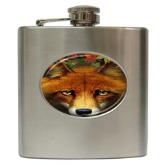 Fox Hip Flask (6 Oz) by BangZart