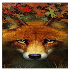 Fox Large Satin Scarf (square)