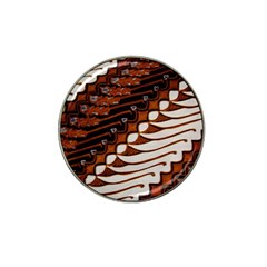 Traditional Batik Sarong Hat Clip Ball Marker (4 Pack) by BangZart