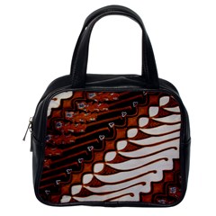 Traditional Batik Sarong Classic Handbags (one Side) by BangZart