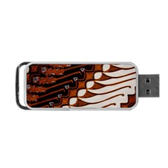 Traditional Batik Sarong Portable Usb Flash (one Side) by BangZart